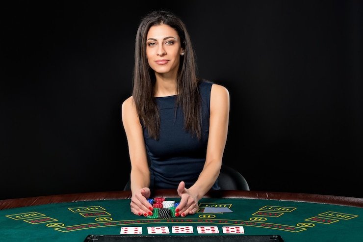 Player betting interface on Speed Blackjack table